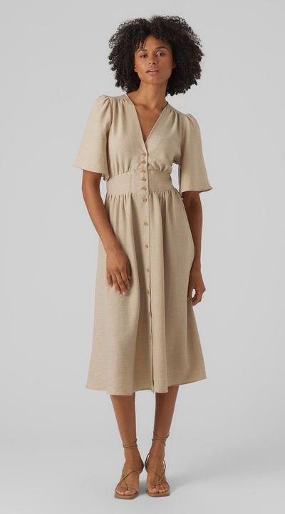 Produktbild Vero Moda VMMELANEY 2/4 BLK DRESS WVN EXP Kleid (XS)