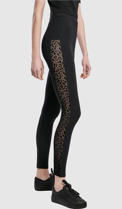 Image du produit Urban Classics Ladies Flock Lace Stripe Leggings (5XL)