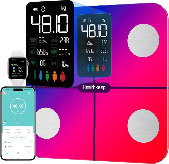 Produktbild Healthkeep Körperfettwaage (180 kg)