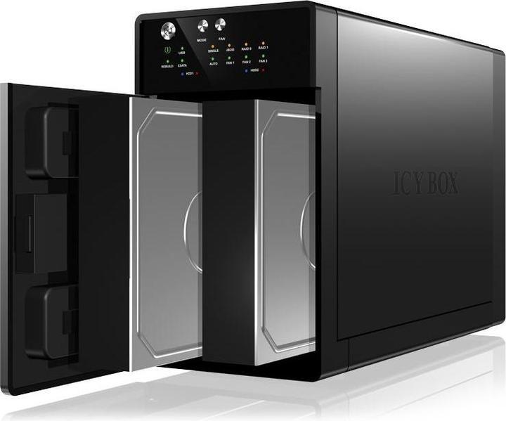 Immagine prodotto Icy Box Sistema RAID doppio esterno Raidsonic per 3,5" SATA I (3.5")