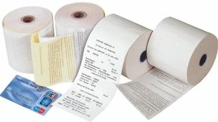 Actual product image Silverlab 1x5 receipt rolls 80 mm x 50 m