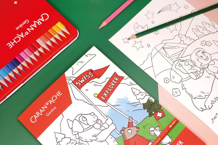 Immagine prodotto Caran d'Ache Swiss Explorer Malbuch