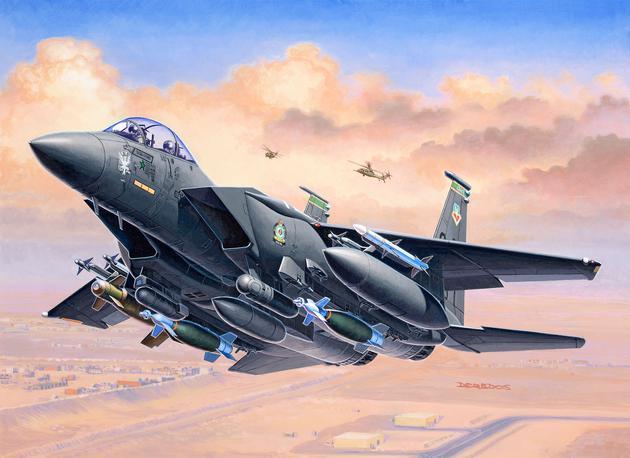 Produktbild Revell F-15E Strike Eagle & Bombs