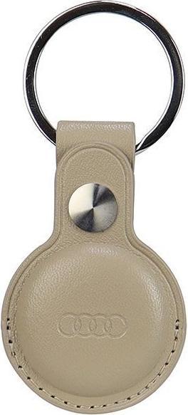 Produktbild Audi etui Synthetic Leather AirTag beżowy/beige AU-ATKR-Q3/D1-BG