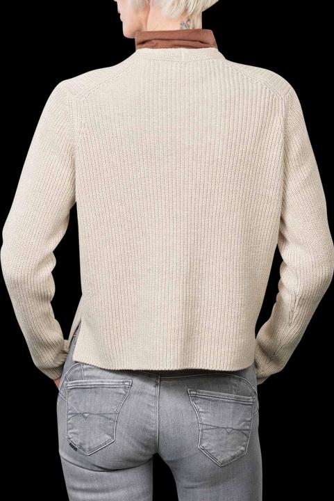 Actual product image Marc O'Polo Long Sleeve Cardigan V-Neck Sandy Melange (XL)