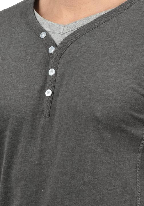 Immagine prodotto Solid Doriano Maglia Maglie A Maniche Lunghe Da Uomo Con Collo Grandad (XL)