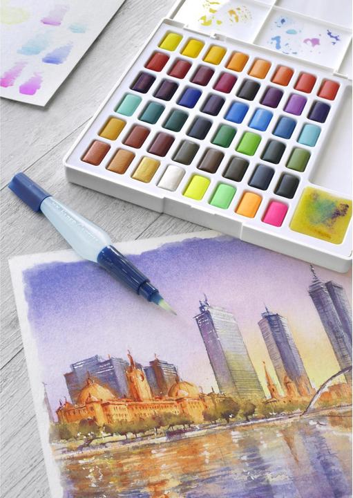 Actual product image Faber-Castell Watercolour in cups (DAA326, 48000 ml)