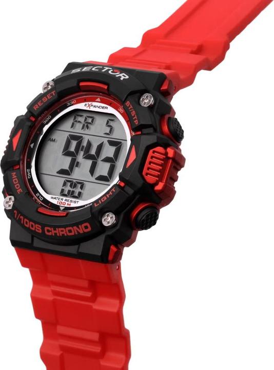Produktbild Sector R3251544002 EX-32 Herren Digitaluhr 40mm 10ATM (Digitaluhr, 40 mm)