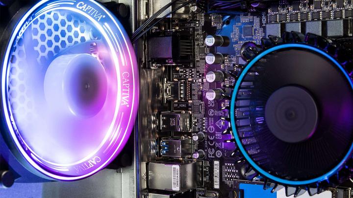 Actual product image Captiva Advanced Gaming I75-351 Core i5 RTX 4060 (Intel Core i5-11400, 16 GB, 1000 GB, GeForce RTX 4060 Ti)