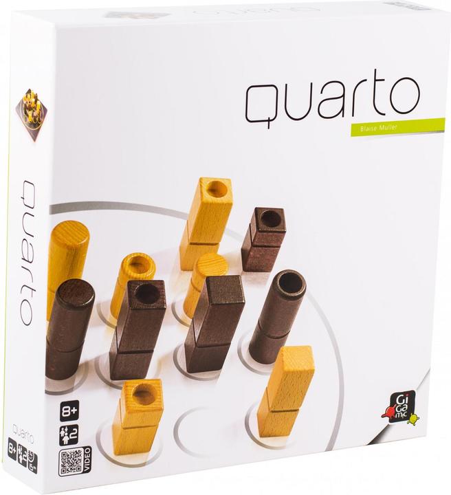 Actual product image Gigamic Quarto Classic (German, French, English, Italian)