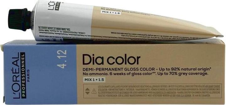 L'Oréal Professionnel Dia Color 4.12 Mittelbraun Asch Irisé - 60ml (Braun)