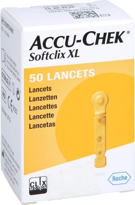 Produktbild Roche ACCU-CHEK Softclix XL Lancet, 50 St LAN (Lanzette)