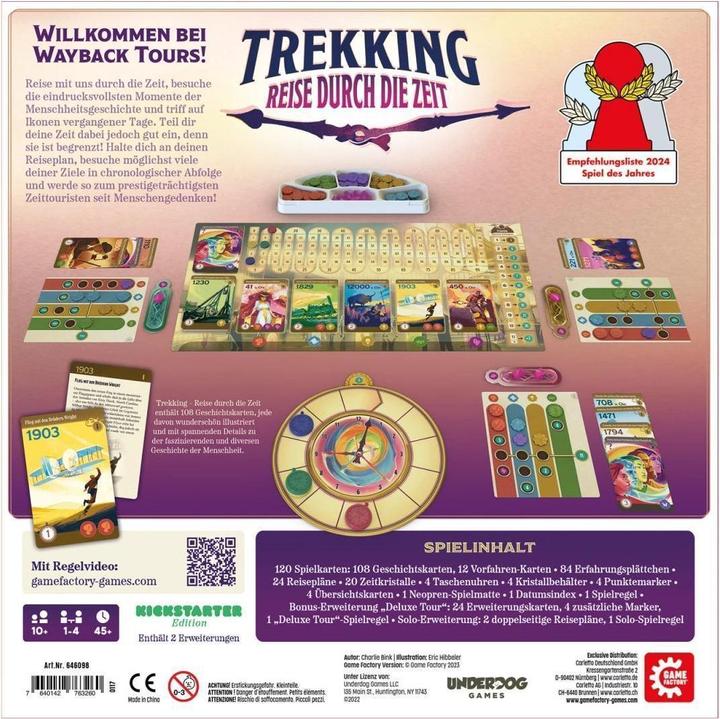 Productafbeelding Game Factory Trekking – Reise durch die Zeit (d) (Duits)