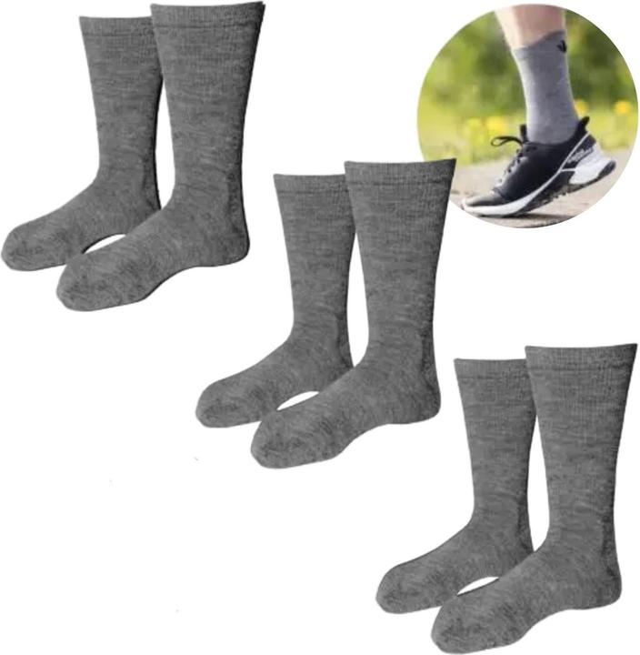 Image du produit Sportree 3er-Set Merino-Socken Gr. 39-42 Wandersocken Sportsocken Outdoorsocken (39 - 42)