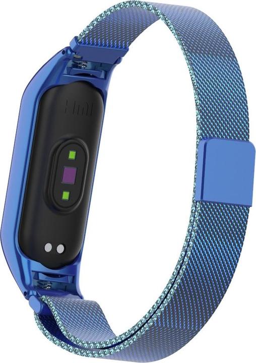 Produktbild Cover-Discount Xiaomi Mi Band 5 - Milanese Edelstahl Armband blau (Edelstahl)
