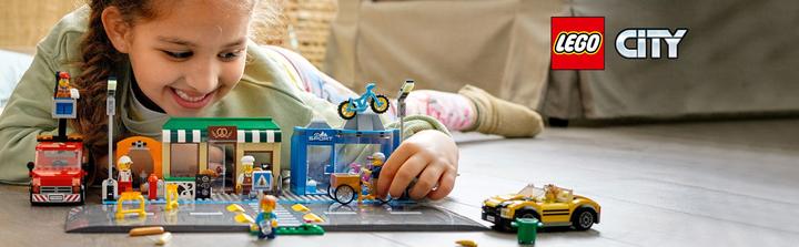 Produktbild LEGO Einkaufsstrasse mit Geschäften (60306, LEGO City)