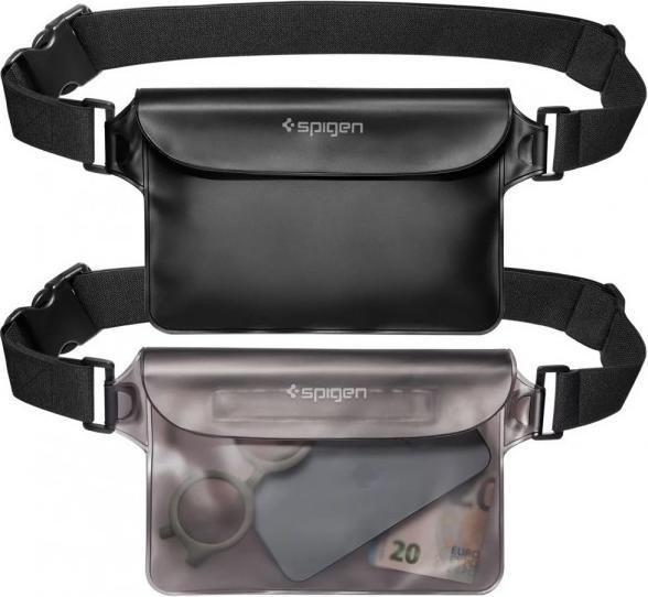 Actual product image Spigen Universal Waterproof Waist Bag black