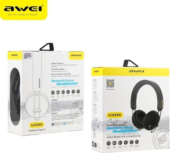 Produktbild Awei Bluetooth-Kopfhörer A800BL schwarz (ANC, 5 h, Kabellos)