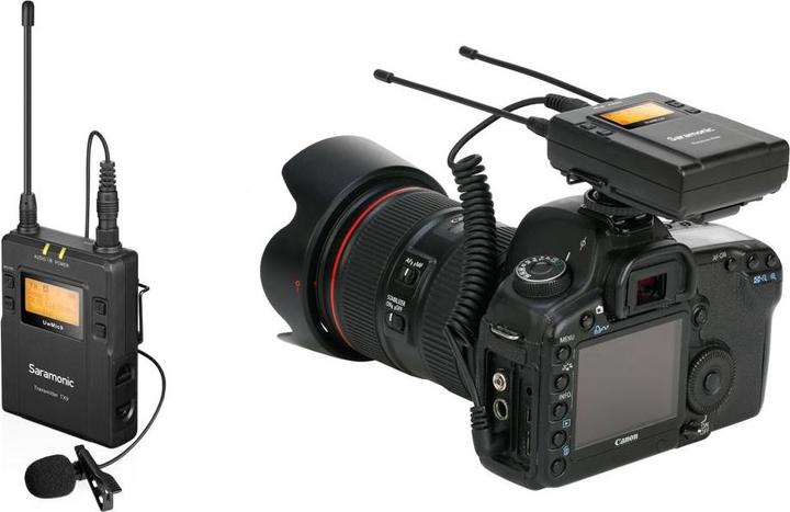 Actual product image Saramonic UwMic9 TX9&RX9