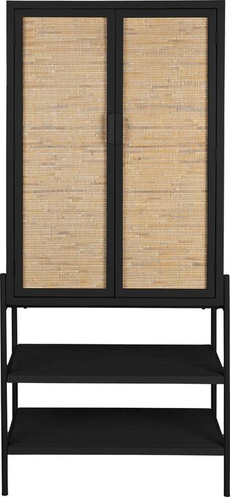 Produktbild Dutchbone Yasu Cabinet Black (70 x 36 x 160 cm)