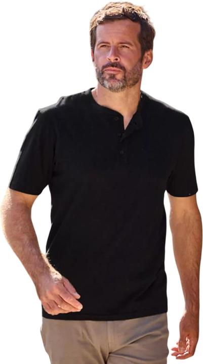 Immagine prodotto Atlas For Men Maglietta Semplice Henley Uomo Misura Confezione 3 (L)