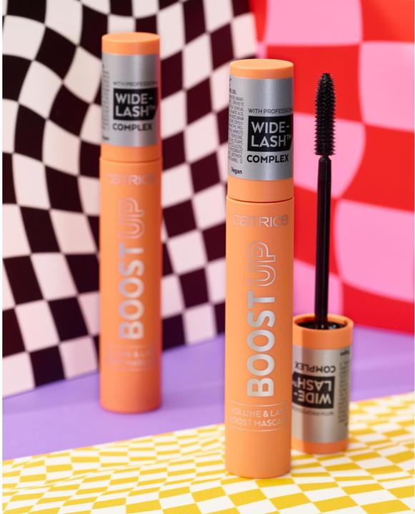 Actual product image Catrice BOOST UP Volume & Lash Boost Mascara (Black)