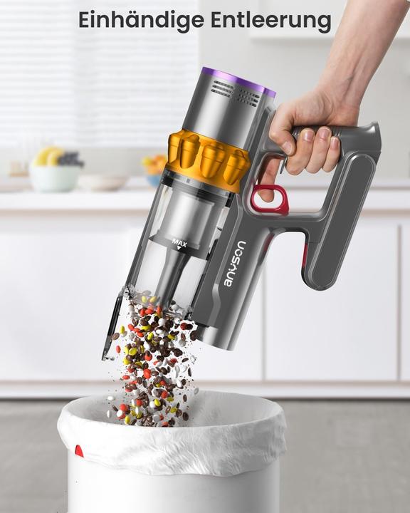 Produktbild Anyson Kabelloser Akkustaubsauger