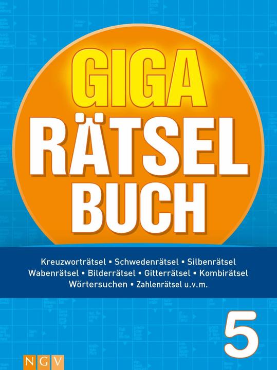Produktbild Giga-Rätselbuch 5 (Deutsch, 2024)