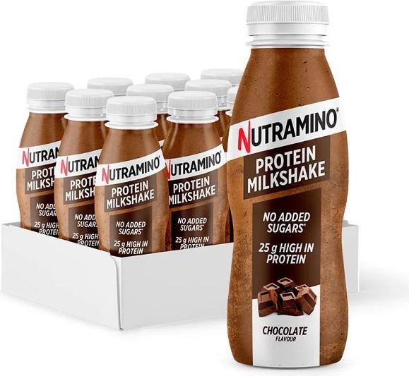 Produktbild Nutramino Nutra-Go Milkshake (Chocolate, 12 Stk., 3.96 g)