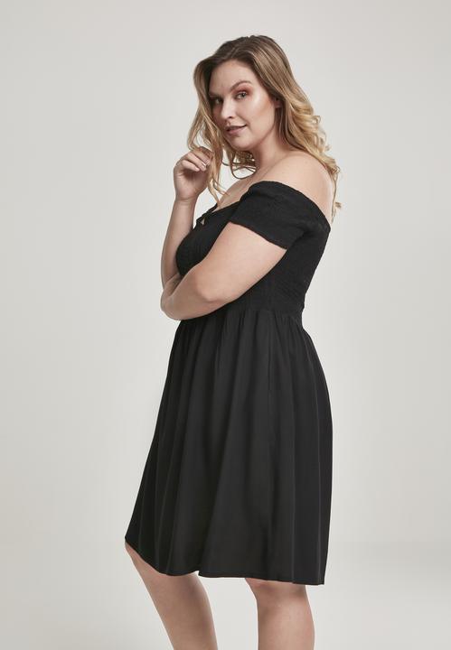 Produktbild Urban Classics Ladies Smoked Off Shoulder Dress (M)