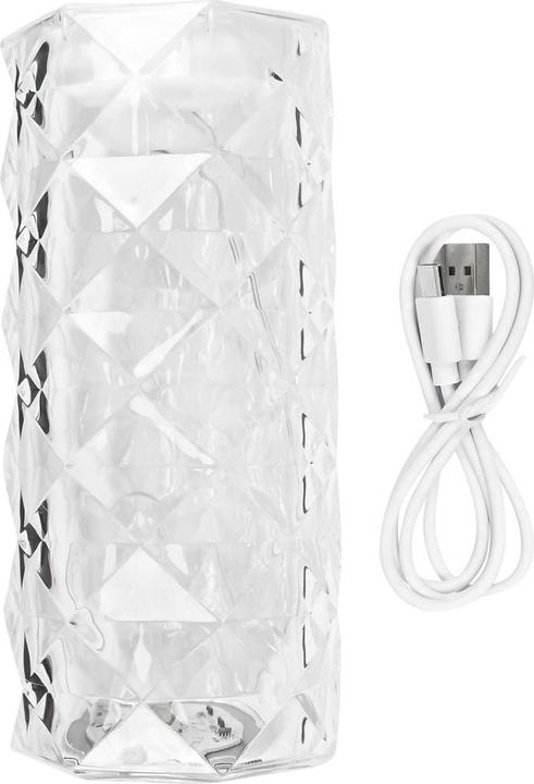 Produktbild Benson Electric 2er-Set Tischleuchte, Kristall Design, Touch, 15 cm