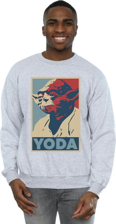 Immagine prodotto Star Wars Yoda Poster Felpa Uomo (XL)