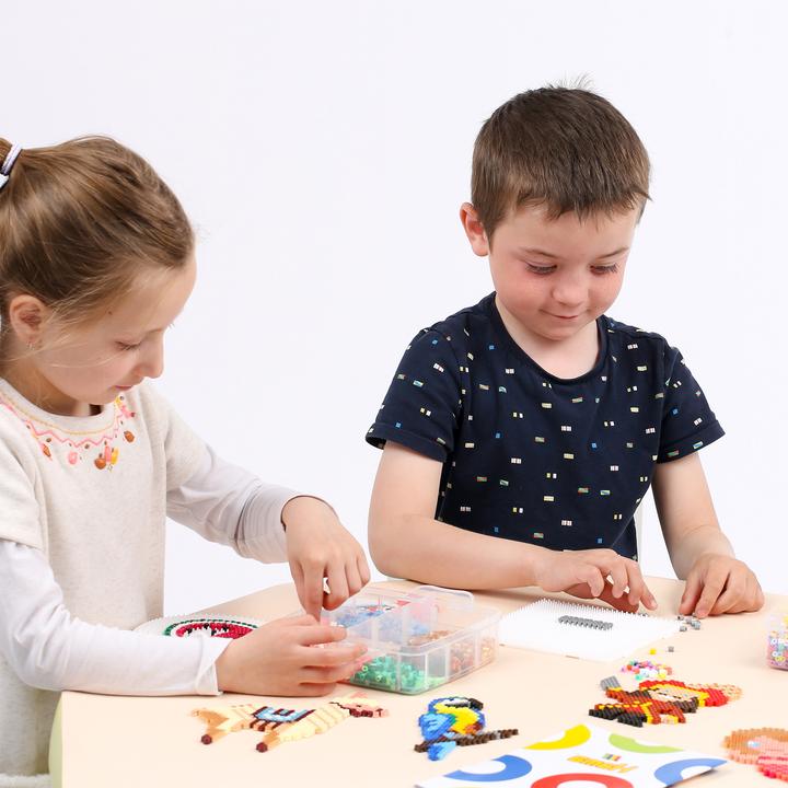Image du produit Hama Perlen Set de perles à repasser Midi- Le monde des dinosaures