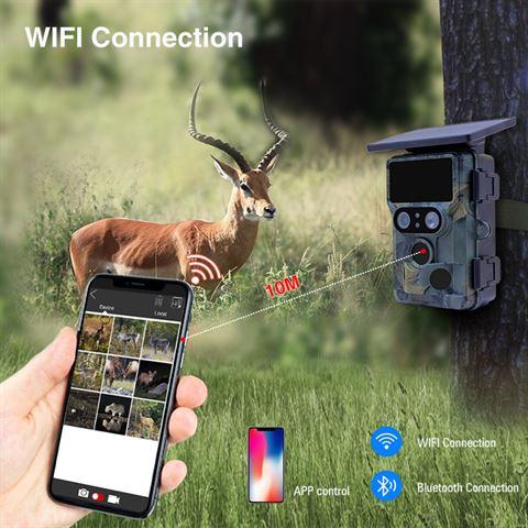 Productafbeelding Stealth Gear Nightjar Dual-Cam Solar 4K Wifi Wildcamera