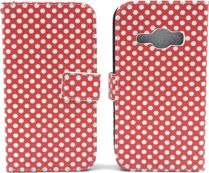 Produktbild König Design Schutz Handy Hülle für Samsung Galaxy J1 (2016) Case Cover Tasche Wallet Etui (Samsung Galaxy J1 (2016))