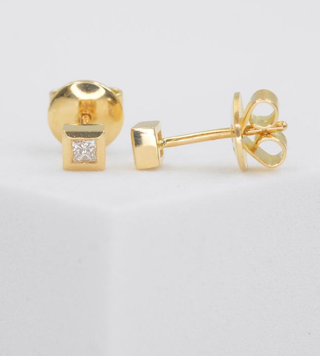 Image du produit Muau Boucles d'oreilles (Or jaune (18K 750/or))