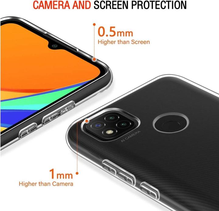 Produktbild Screenguard Xiaomi Redmi 9C Flexible TPU Clear Case (Xiaomi Redmi 9C)