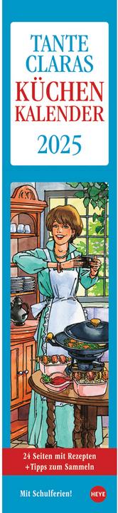 Productafbeelding Tante Clara keukenkalender 2025 (Hardcover, Duits)