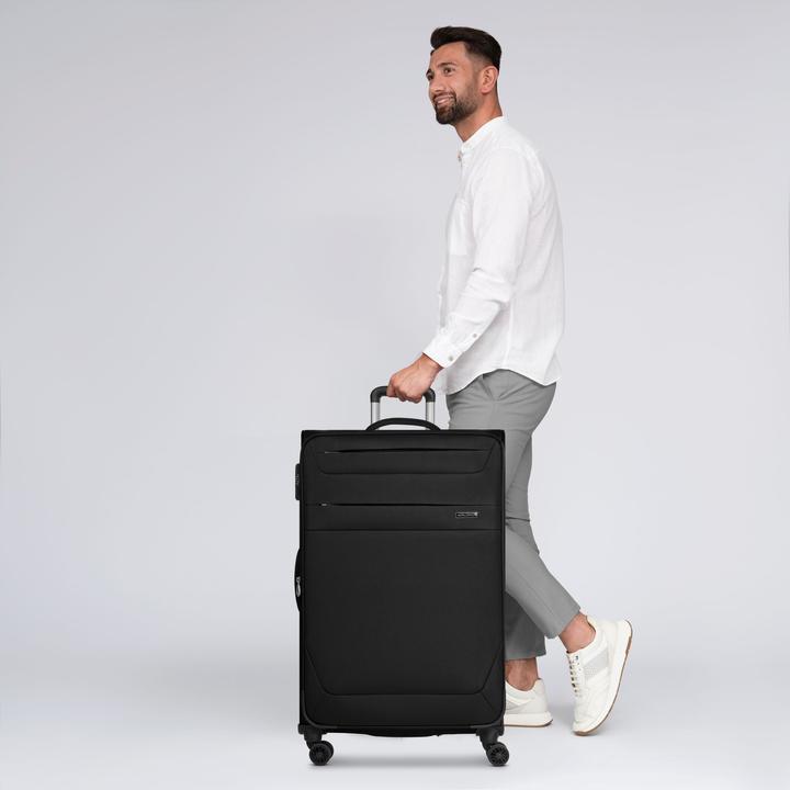 Produktbild Worldpack Chicago 4 Rollen Trolley L 78 cm mit Dehnfalte (95 l, XL (ab 115l))