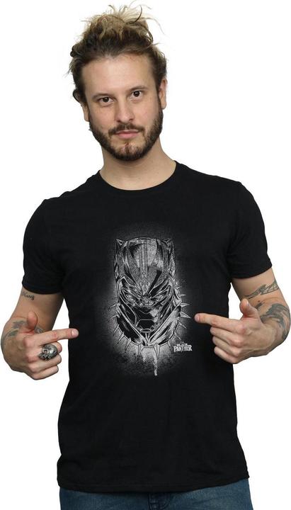 Produktbild Black Panther Spray Headshot TShirt (XL)