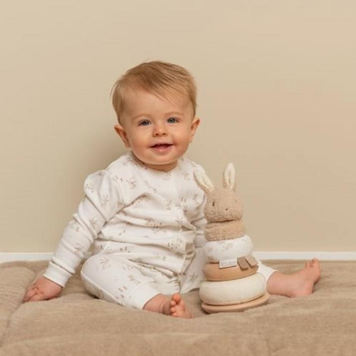 Produktbild Little Dutch Stapelturm mit Ringen FSC Bunny