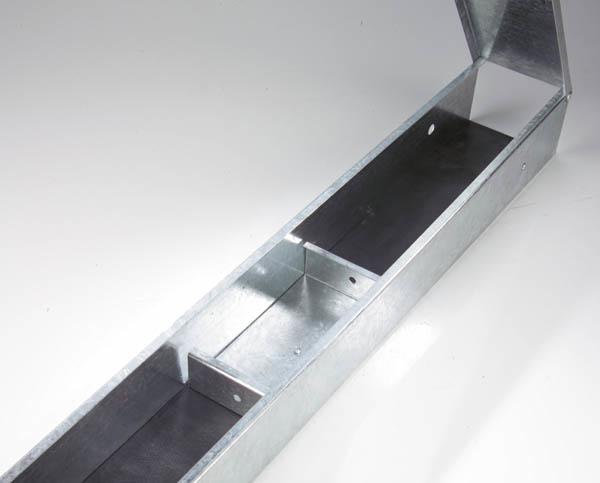Actual product image Kerbl 299633 Bait station Blocbox metal, 40 cm