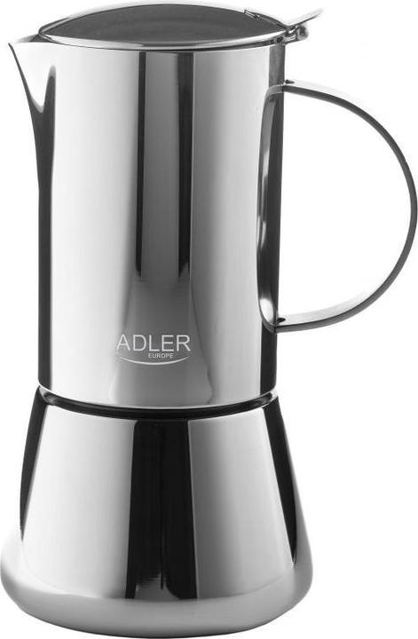Produktbild Adler | Espresso Coffee Maker | AD 4417 | Stainless Steel (10 T.)
