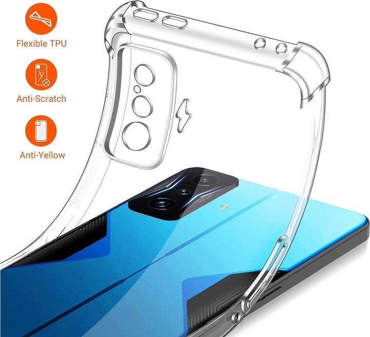 Produktbild Screenguard Xiaomi Poco F4 GT Hülle Crystal Soft Airbag Bumper (Xiaomi Poco F4 GT)