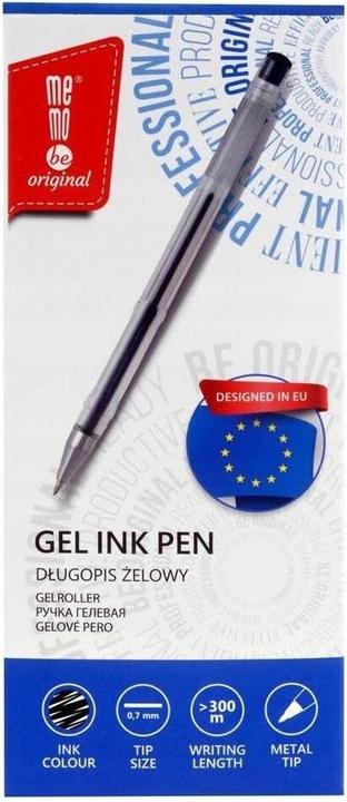 Produktbild Memobe Gelstift 0,7 mm schwarz (12 Stück) (Schwarz, 12 x)