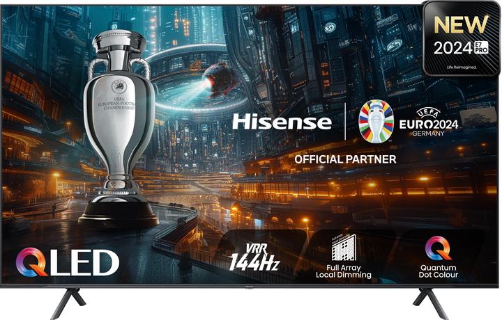 Hisense TV 85E77NQ Pro (85", QLED, 4K, 2024)