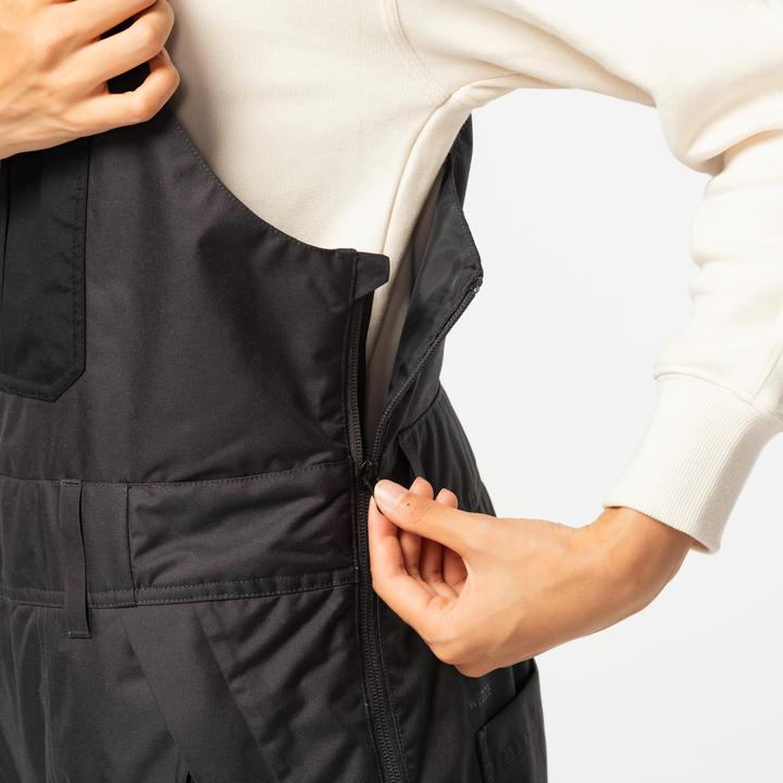 Actual product image Dreamscape Snowboard trousers dungarees adults waterproof - 500 black (L)