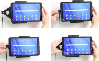 Actual product image Brodit Active holder for fixed installation - vehicle holder/charger for tablet -.