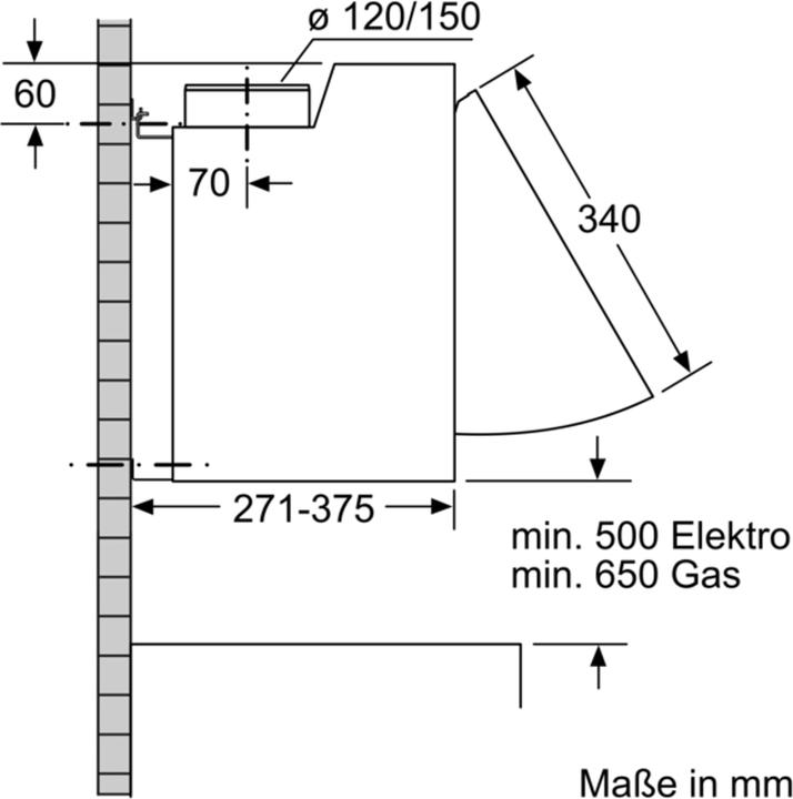 Image du produit Bosch Hausgeräte DEM66AC00 (Hotte à tiroir)