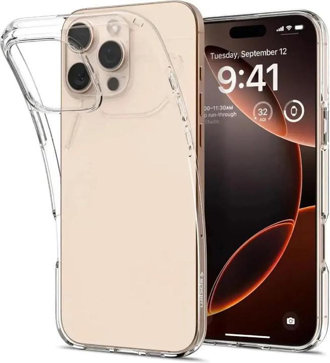 Produktbild Spigen Crystal Flex - Crystal Clear - iPhone 16 Pro (Apple iPhone 16 Pro)